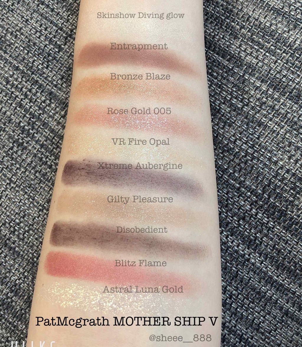 MOTHERSHIP PALETTES/PAT McGRATH LABS/アイシャドウパレットを使ったクチコミ（2枚目）