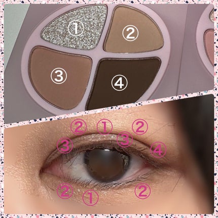 PINKY PROMISE プロミスパレット/Joocyee/アイシャドウパレットを使ったクチコミ(5枚目)