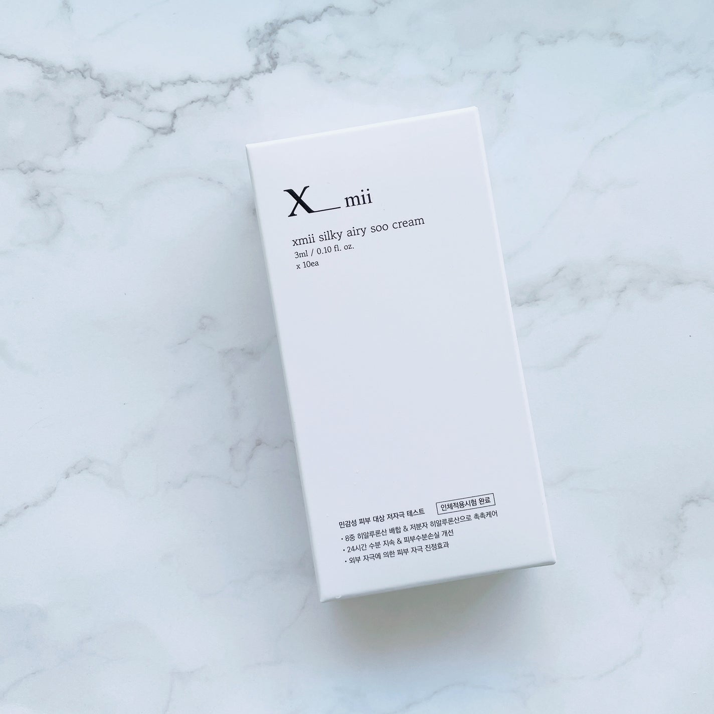 シルキーエアリーSooクリーム/xmii/フェイスクリームを使ったクチコミ(2枚目)
