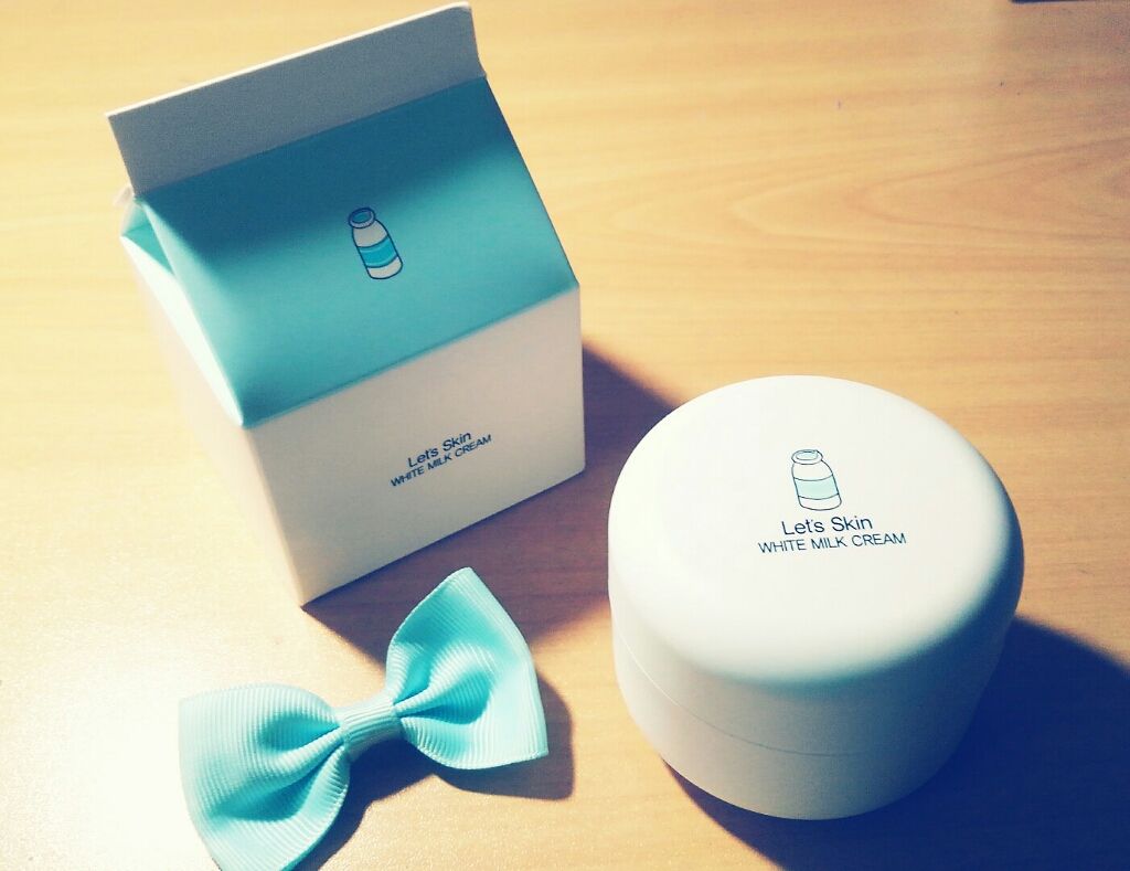 WHITE MILK CREAM/3CE/フェイスクリームを使ったクチコミ（1枚目）