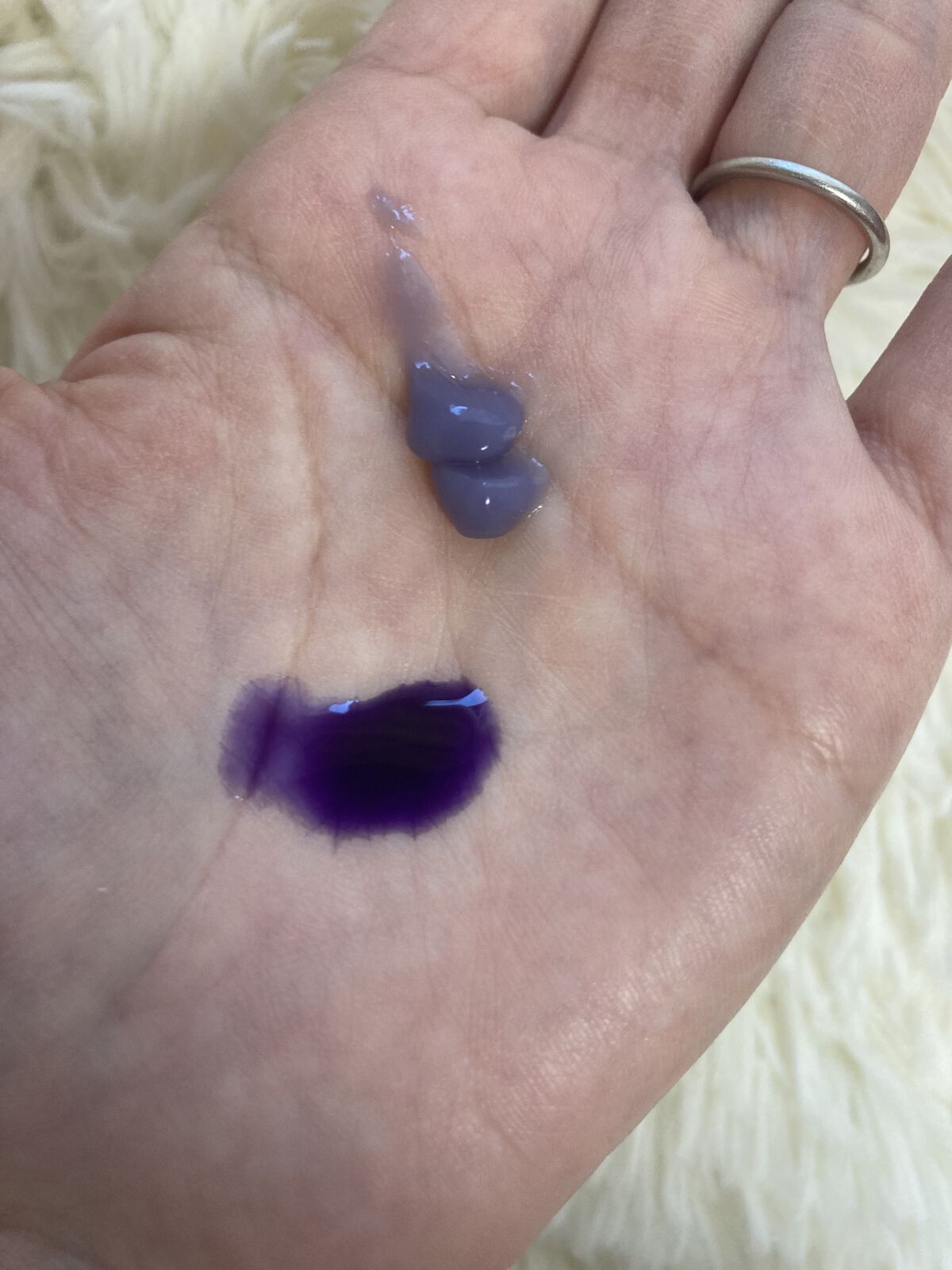 カラーシャンプー＆トリートメント トリートメント パープル/ダイアン/市販シャンプーを使ったクチコミ（2枚目）