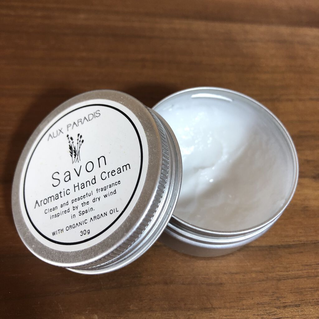 アロマティック ハンドクリーム #04 Savon/AUX PARADIS/ハンドクリームを使ったクチコミ（1枚目）