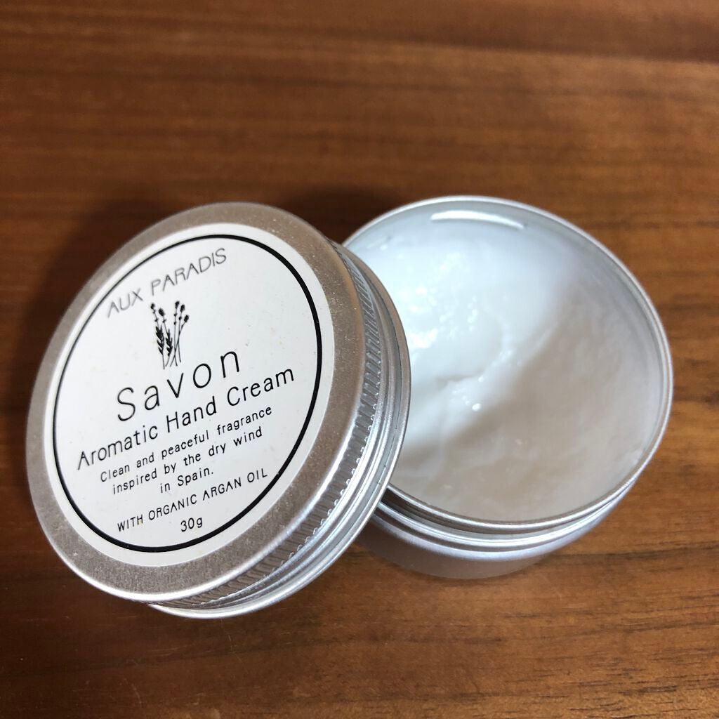 アロマティック ハンドクリーム #04 Savon/AUX PARADIS/ハンドクリームを使ったクチコミ(1枚目)