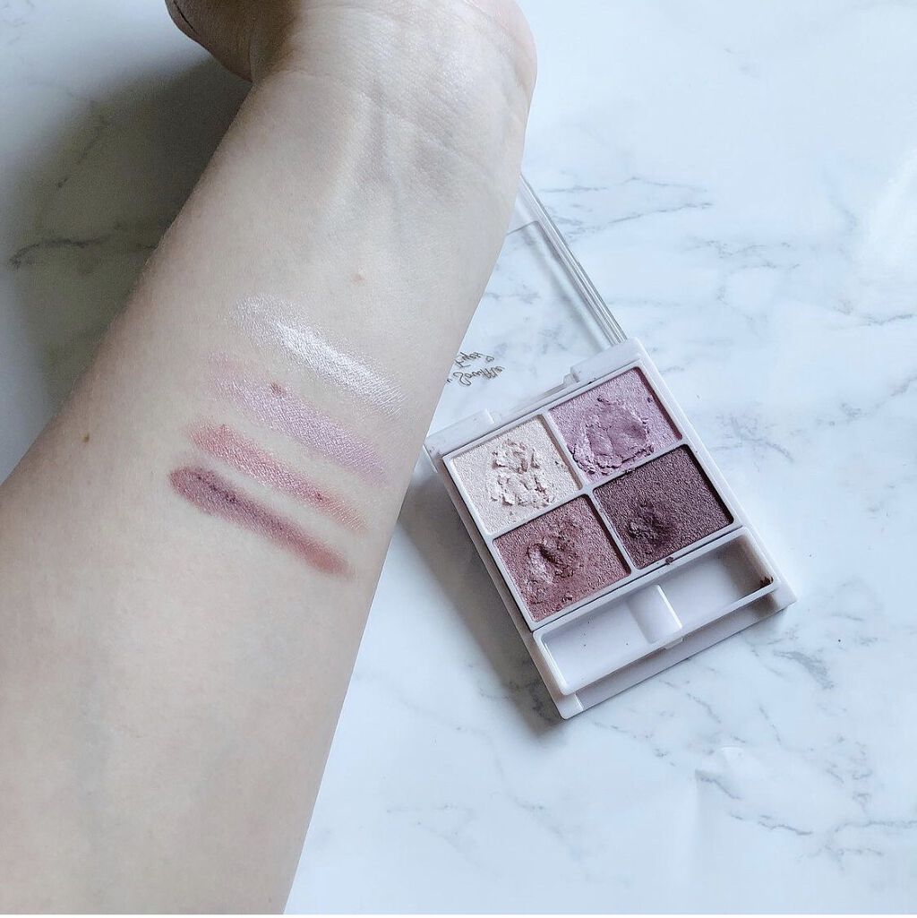 シルキースフレアイズ/キャンメイク/アイシャドウパレットを使ったクチコミ（3枚目）