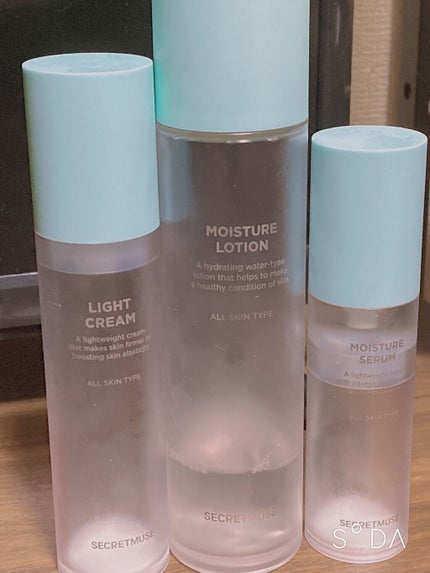 シークレットミューズ モイスチャーローション/SECRET MUSE/化粧水を使ったクチコミ(1枚目)
