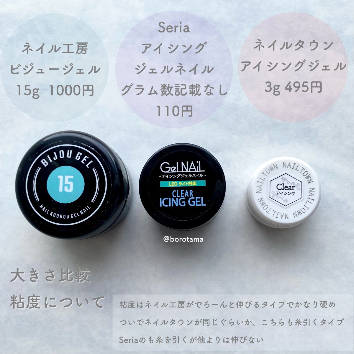 ジェルネイル（ライト対応）/セリア/ジェルネイルを使ったクチコミ（2枚目）