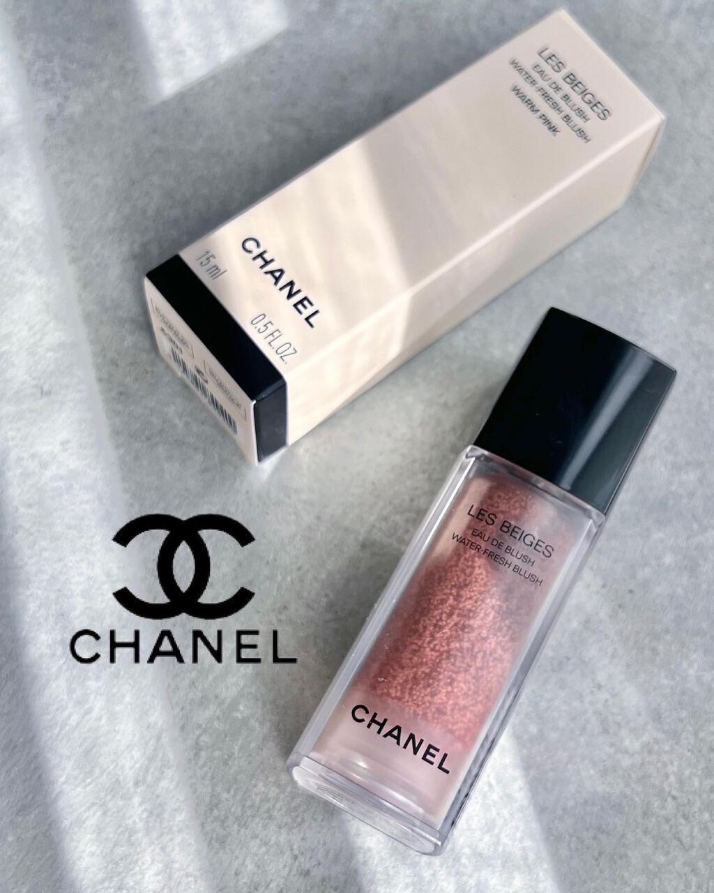 レ ベージュ オー ドゥ ブラッシュ/CHANEL/リキッドチークを使ったクチコミ（1枚目）