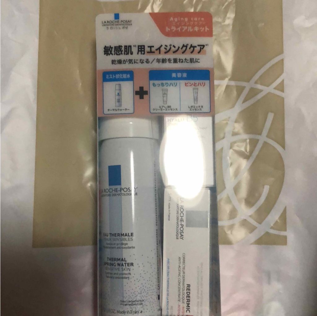 敏感肌用エイジングケア トライアルキット/ラ ロッシュ ポゼ/トライアルキットを使ったクチコミ(1枚目)