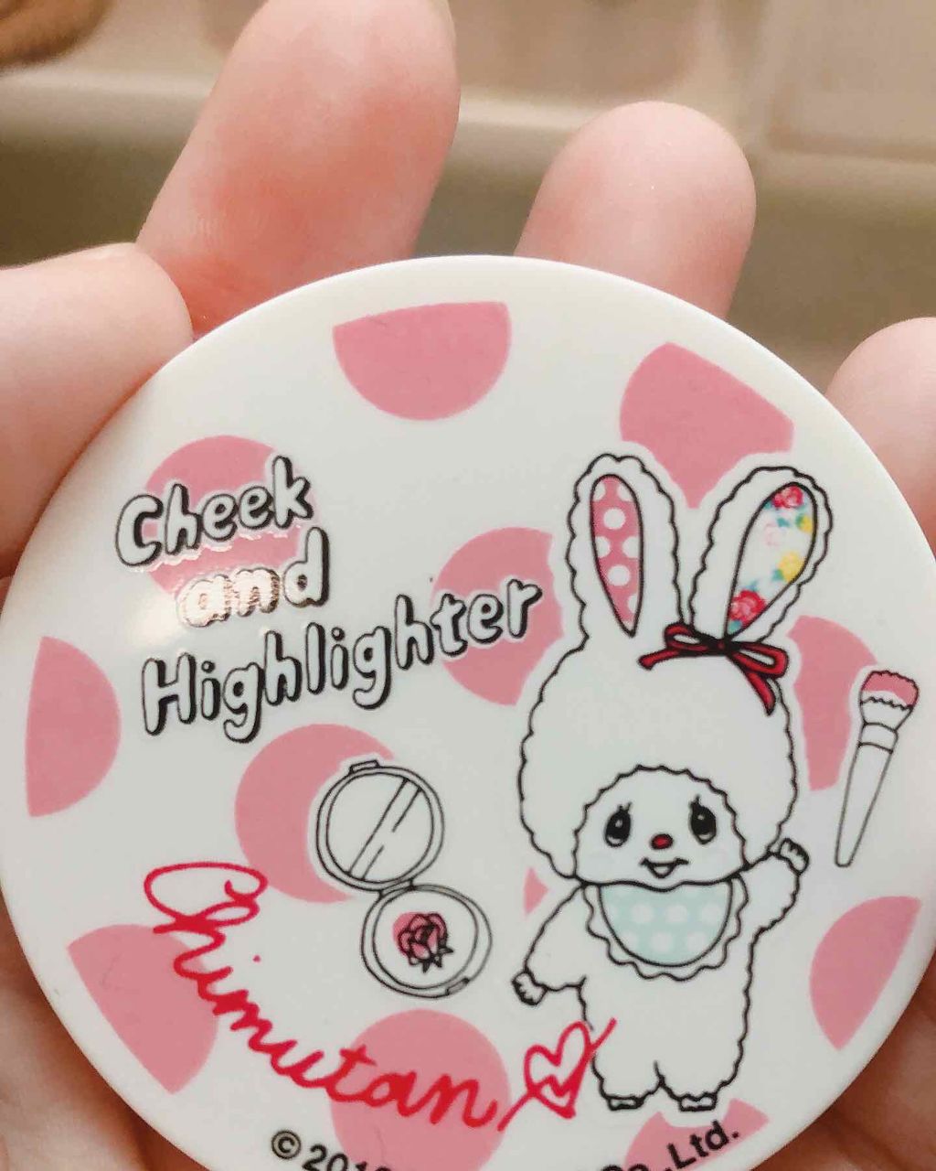 チムたん チーク&ハイライター/カリプソ/パウダーチークを使ったクチコミ(3枚目)