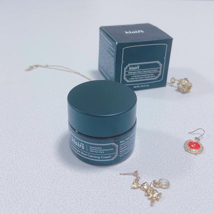 ミッドナイトブルーカーミングクリーム/Klairs/フェイスクリームを使ったクチコミ(1枚目)