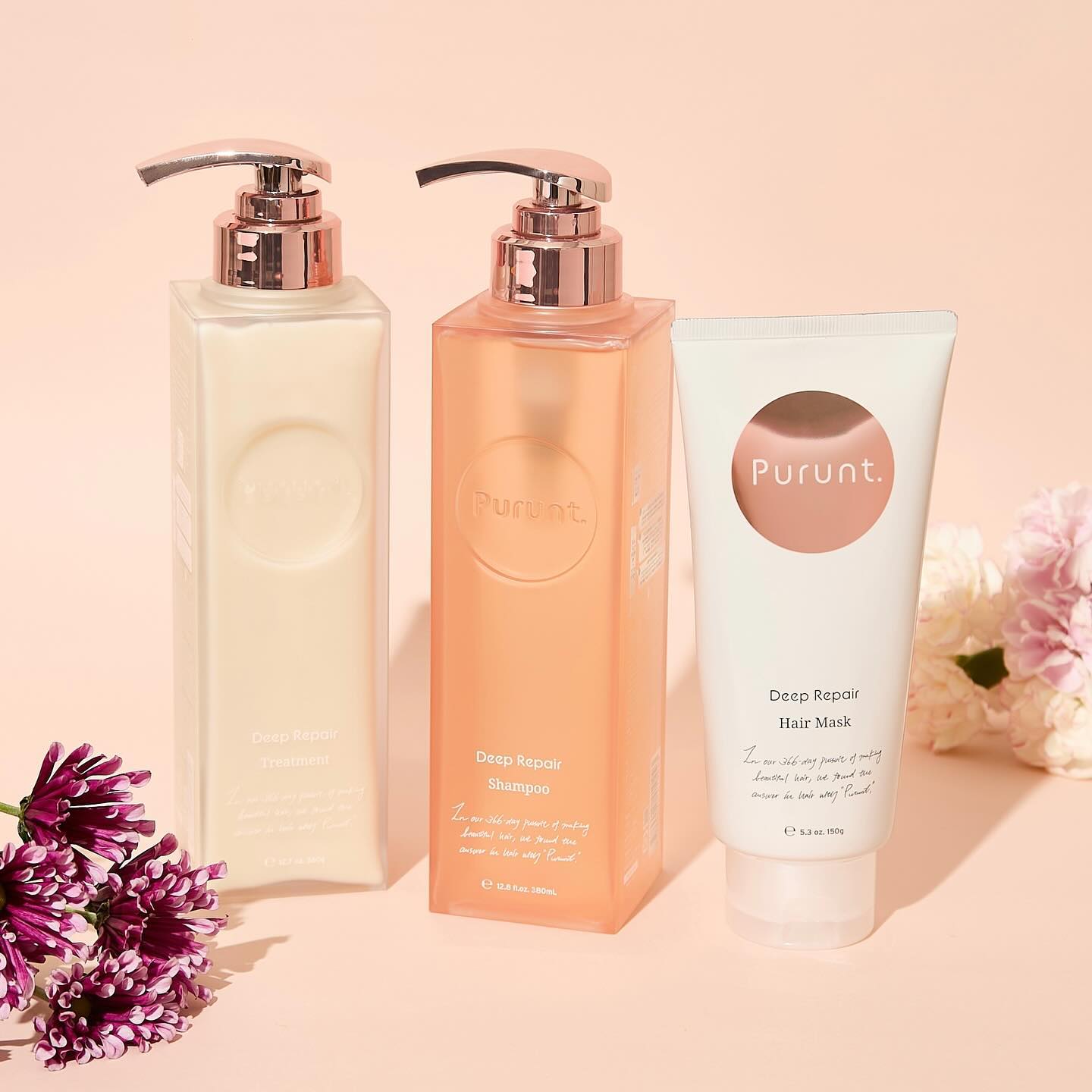 プルント ディープリペア美容液シャンプー／トリートメント/Purunt./市販シャンプーを使ったクチコミ（1枚目）