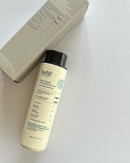 ストレスシューターシカスージングトナー /belif/化粧水を使ったクチコミ(3枚目)