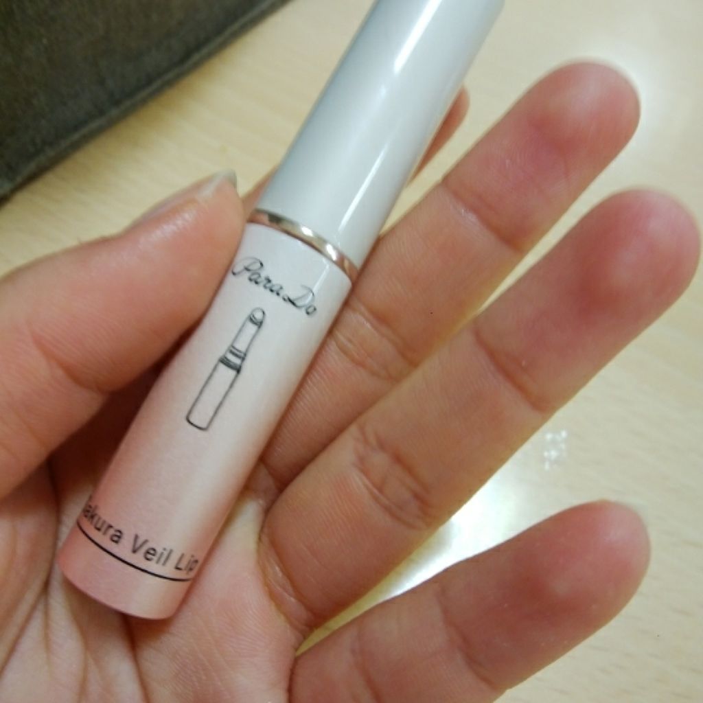 サクラヴェールリップ/パラドゥ/リップクリームを使ったクチコミ（1枚目）