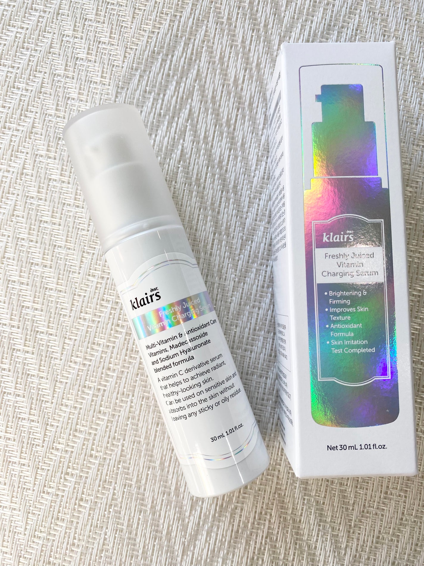 フレッシュリージュースドビタミンチャージングセラム(30ml)/Klairs/美容液を使ったクチコミ(1枚目)