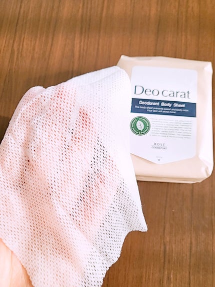 デオカラット 薬用デオドラント ボディシート/デオカラット/ボディシートを使ったクチコミ(4枚目)