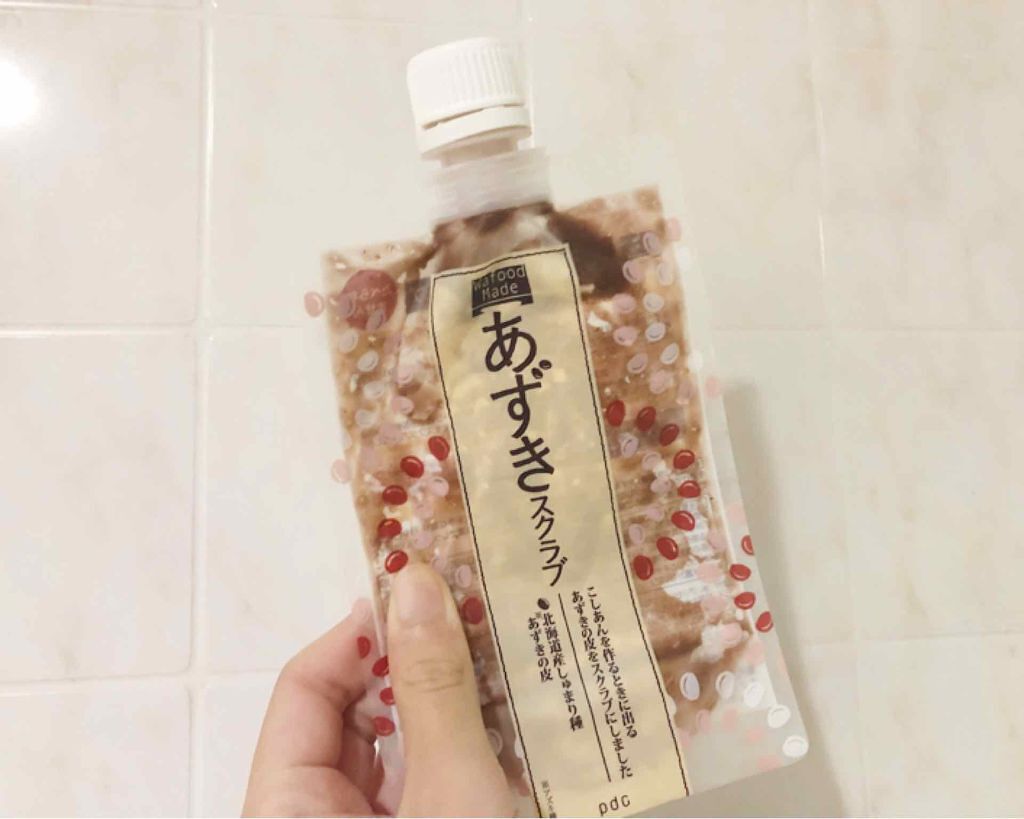 ワフードメイド あずきスクラブ/pdc/スクラブ・ゴマージュを使ったクチコミ（1枚目）