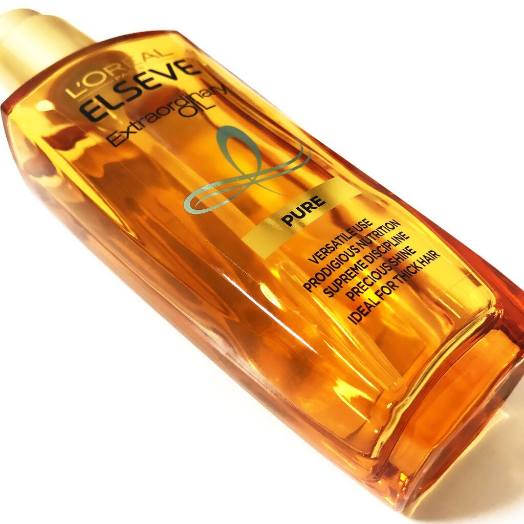 エルセーヴ エクストラオーディナリー オイル ピュア セラム/ロレアル パリ/ヘアオイルを使ったクチコミ(2枚目)