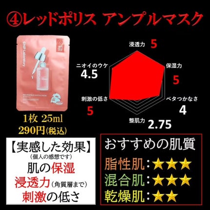 ミュゲナーアンプルマスク/CNP Laboratory/シートマスク・パックを使ったクチコミ(6枚目)