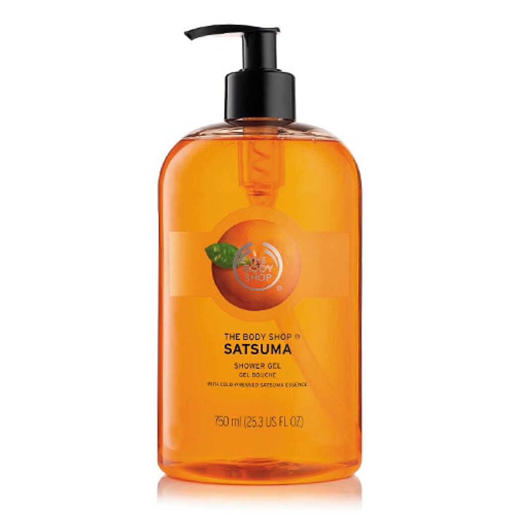 THE BODY SHOPシャワージェル サツマ