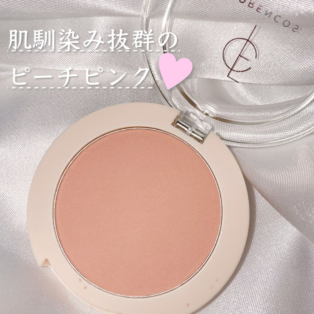 ベアブラッシャー パフ付き/フォレンコス/パウダーチークを使ったクチコミ（3枚目）