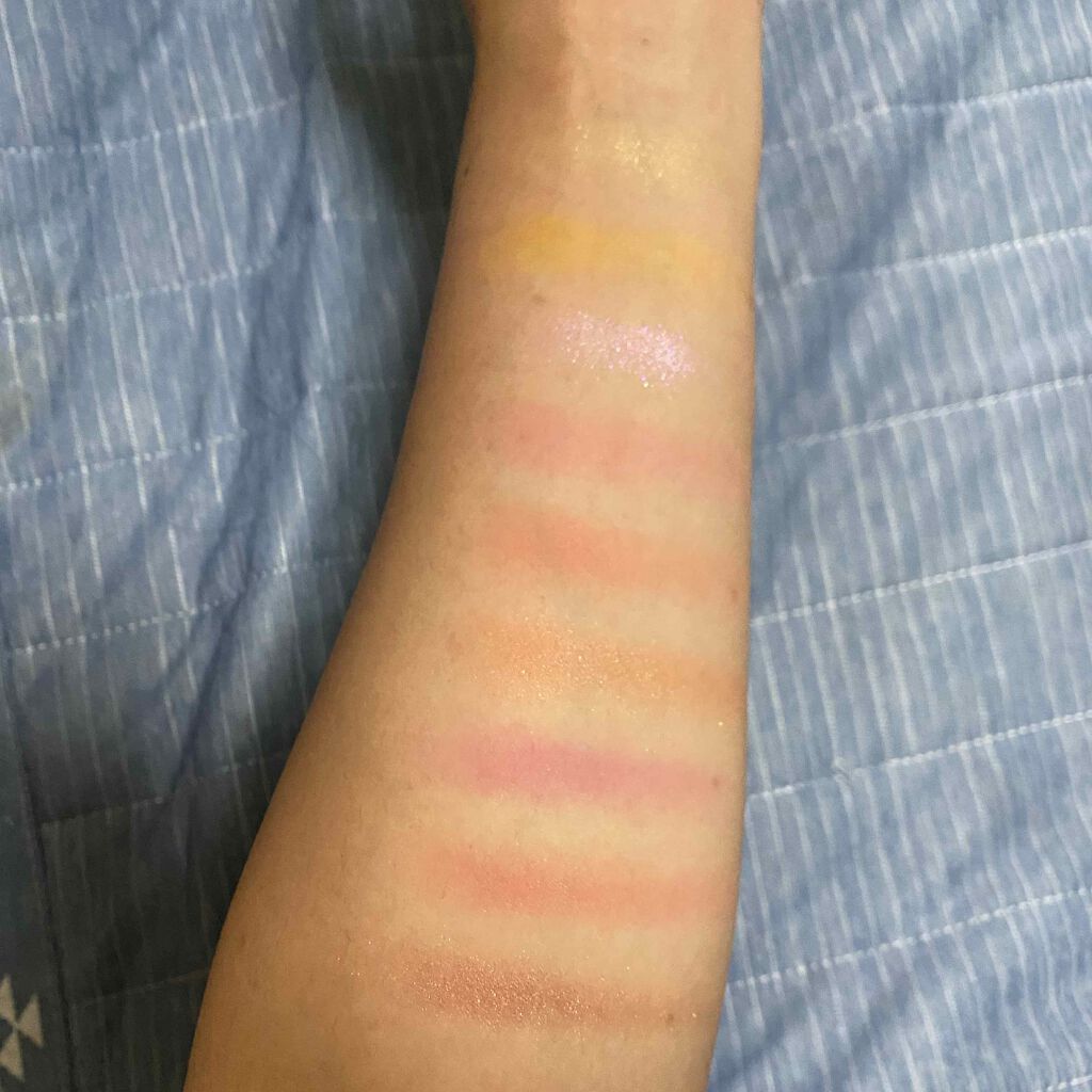 UR GLAM　BLOOMING EYE COLOR PALETTE/U R GLAM/アイシャドウパレットを使ったクチコミ（3枚目）