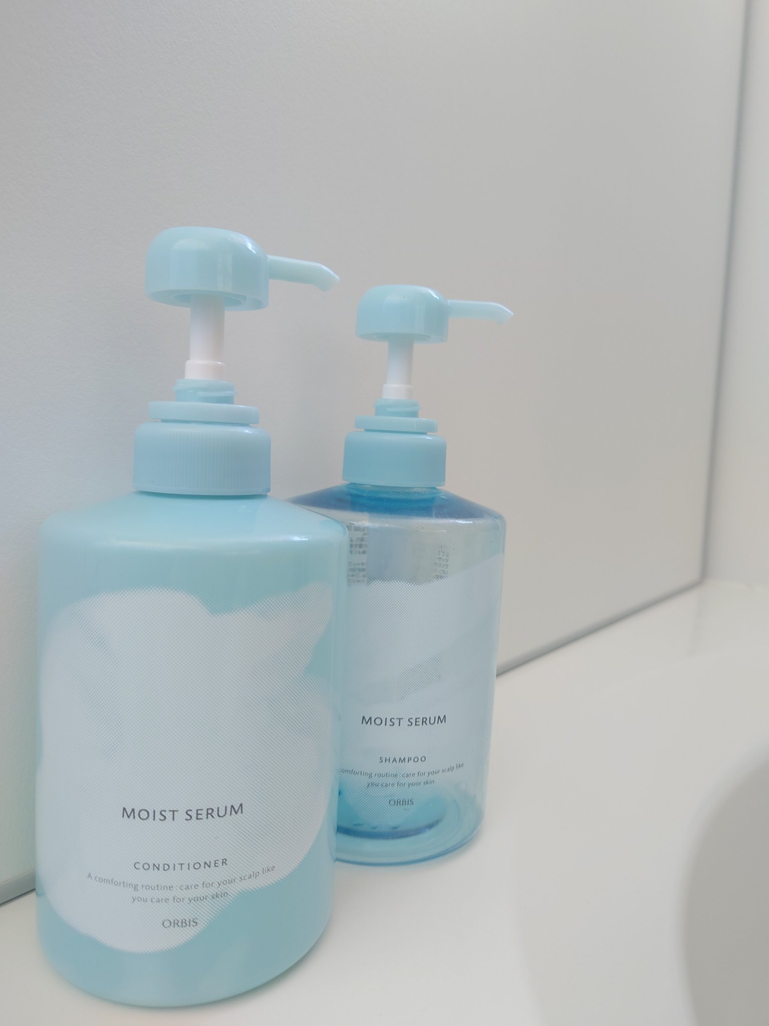 モイスト セラム シャンプー/コンディショナー コンディショナー 420g/オルビス/市販シャンプーを使ったクチコミ（1枚目）