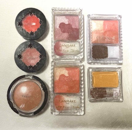 グロウフルールチークス/キャンメイク/パウダーチークを使ったクチコミ(1枚目)