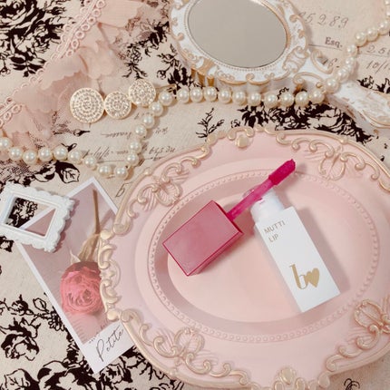 むっちリップR/b idol/口紅を使ったクチコミ(3枚目)