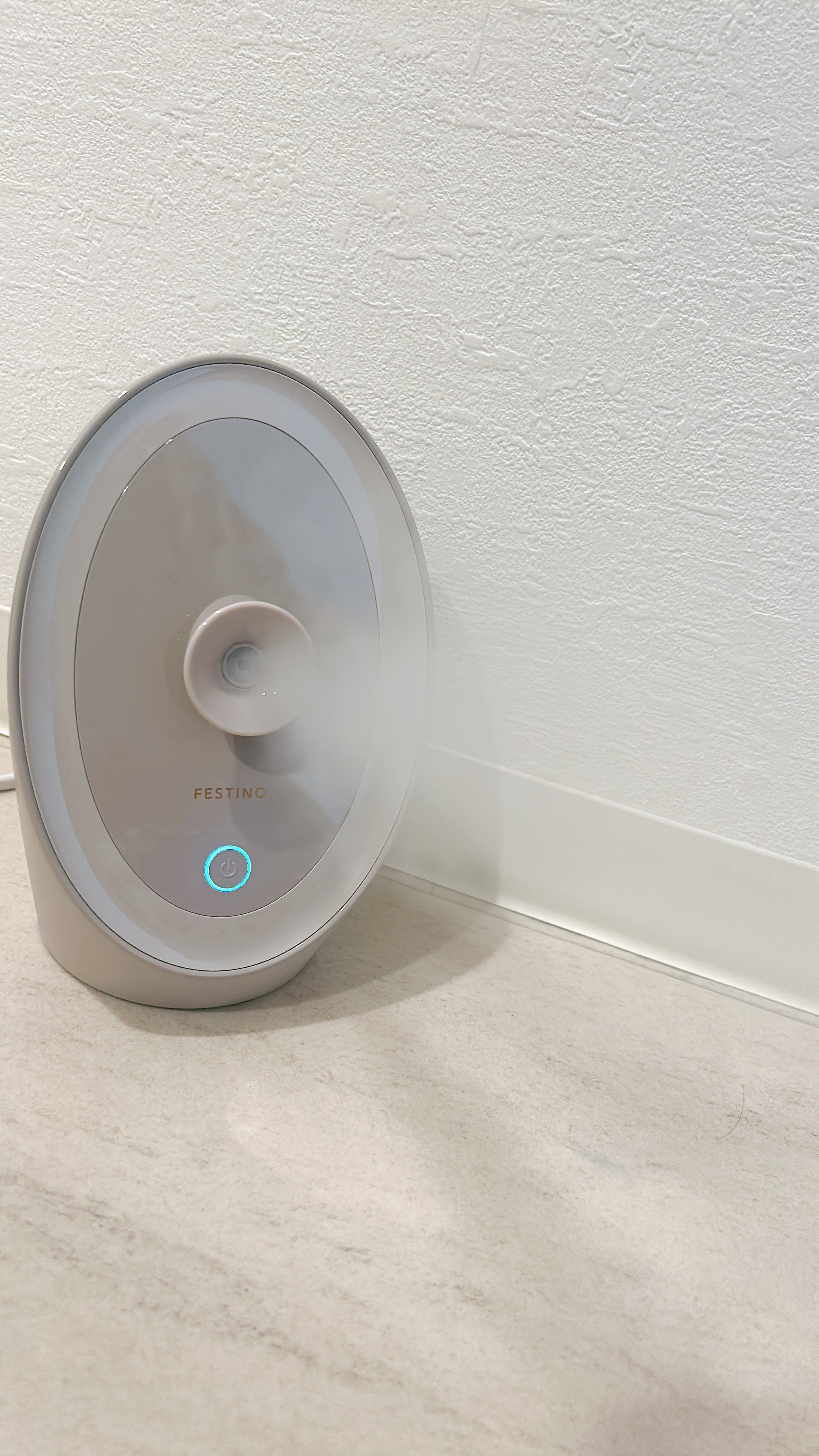 Facial Aroma Nano Steamer SMHB-043 WH/FESTINO/美顔器・マッサージを使ったクチコミ（1枚目）