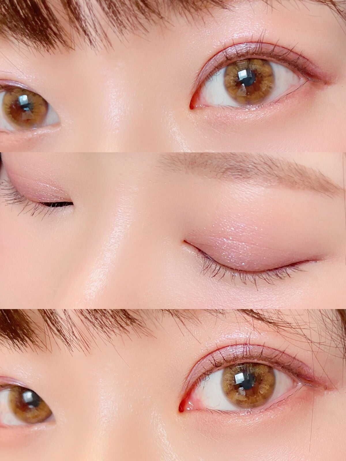 ジューシーピュアアイズ/キャンメイク/アイシャドウパレットを使ったクチコミ(2枚目)