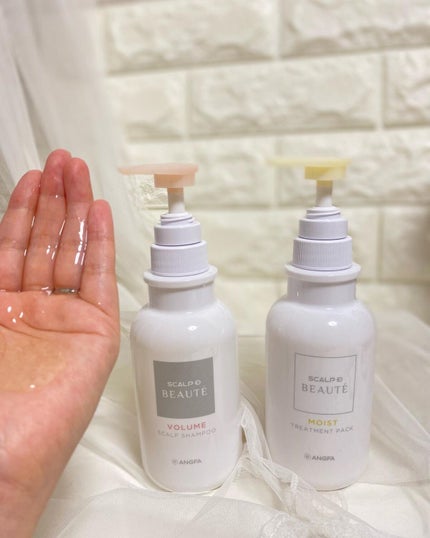 スカルプD ボーテ 薬用スカルプシャンプー (ボリューム)/薬用トリートメントパック (ボリューム)/アンファー(スカルプD)/市販シャンプーを使ったクチコミ(5枚目)