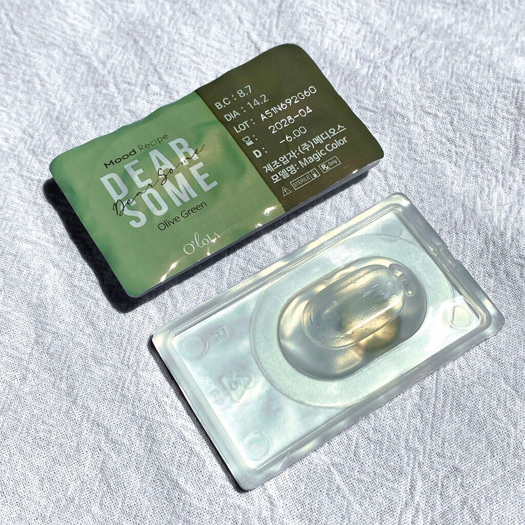 ディアサム(DearSome)/OLOLA/カラーコンタクトレンズを使ったクチコミ(6枚目)