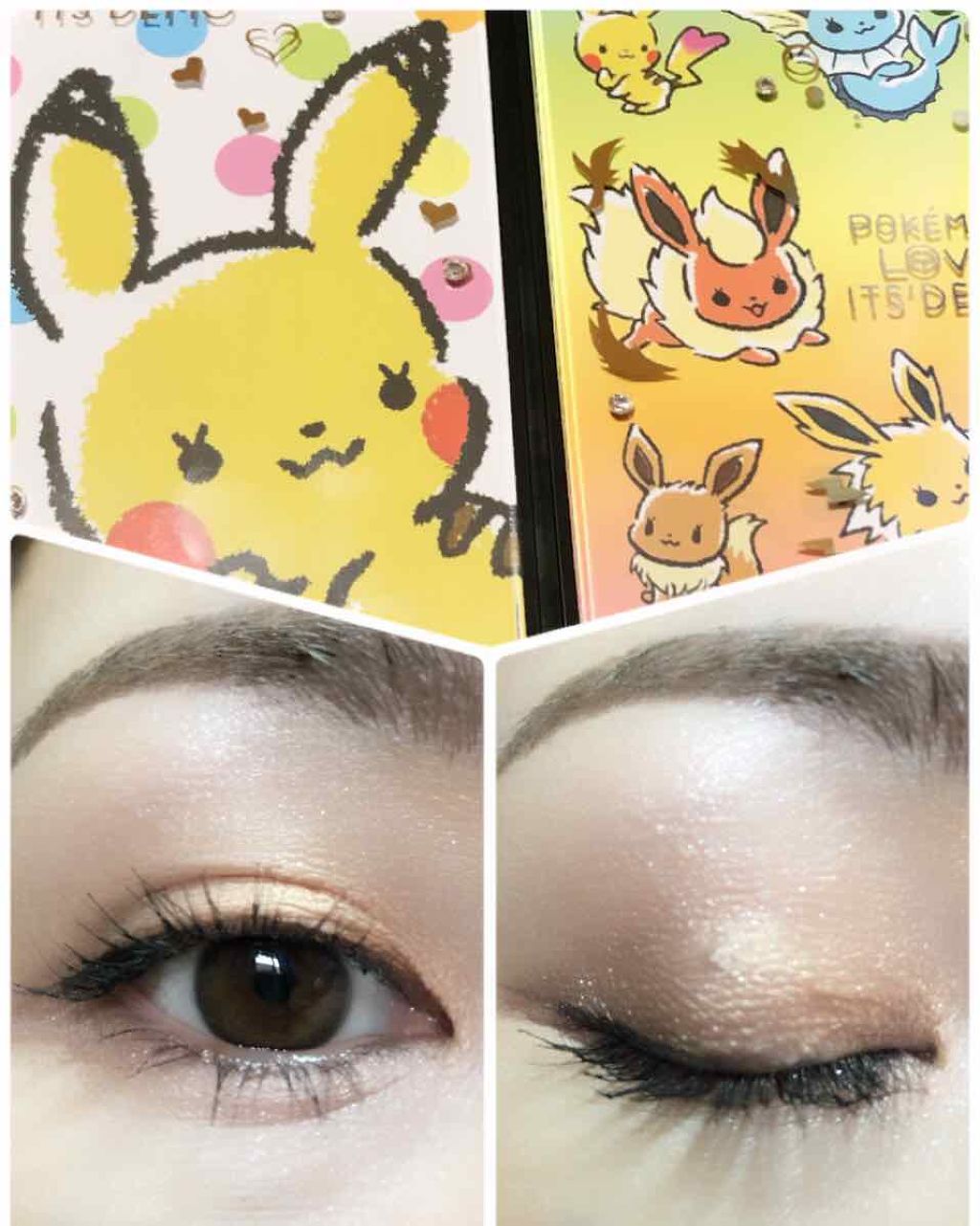 ポケモンプチアイシャドウパレット/IT'S DEMO/アイシャドウパレットを使ったクチコミ(1枚目)