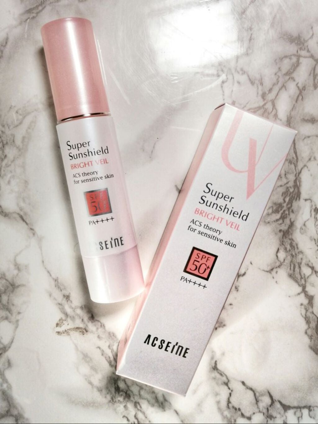 スーパーサンシールド ブライトヴェール/ACSEINE/化粧下地を使ったクチコミ(1枚目)