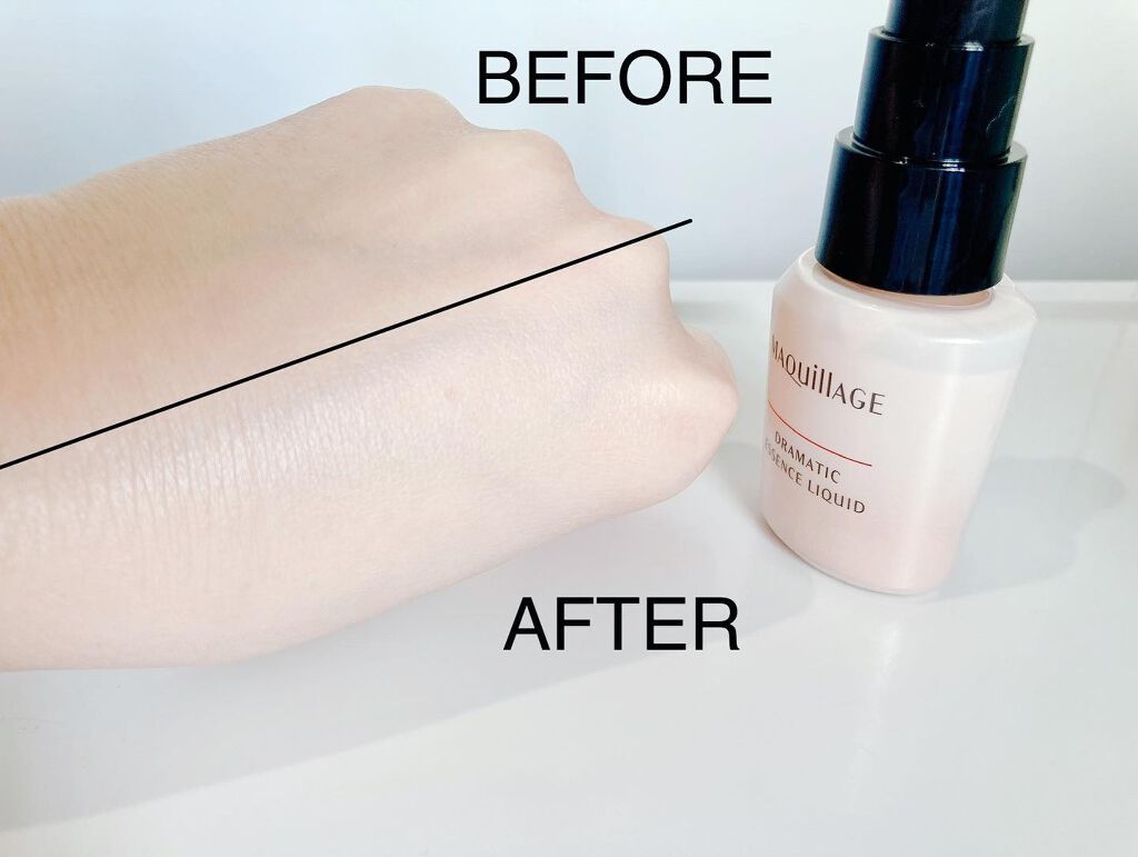 ドラマティックエッセンスリキッド/マキアージュ/リキッドファンデーションを使ったクチコミ(3枚目)