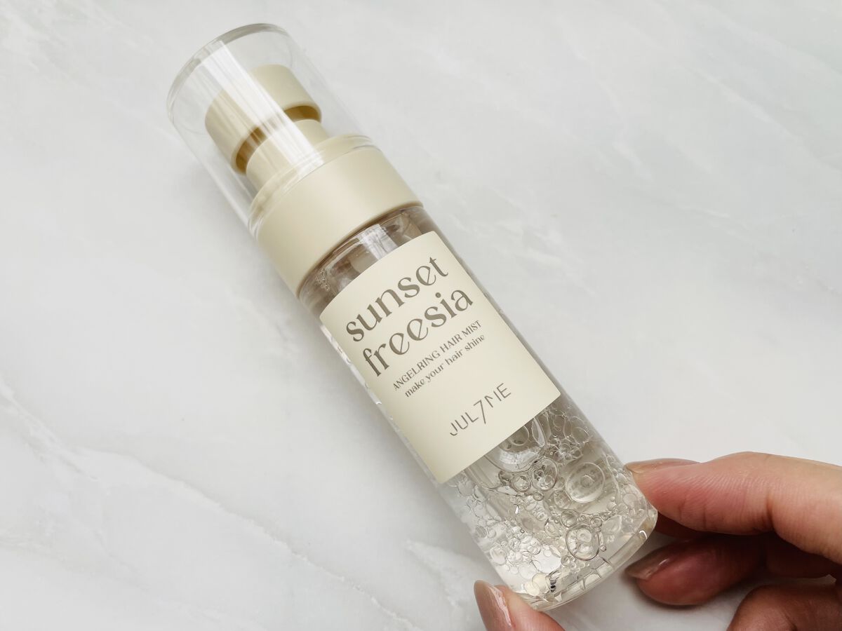 エンジェリングヘアミスト サンセットフリージア/JUL7ME/ヘアミストを使ったクチコミ（1枚目）
