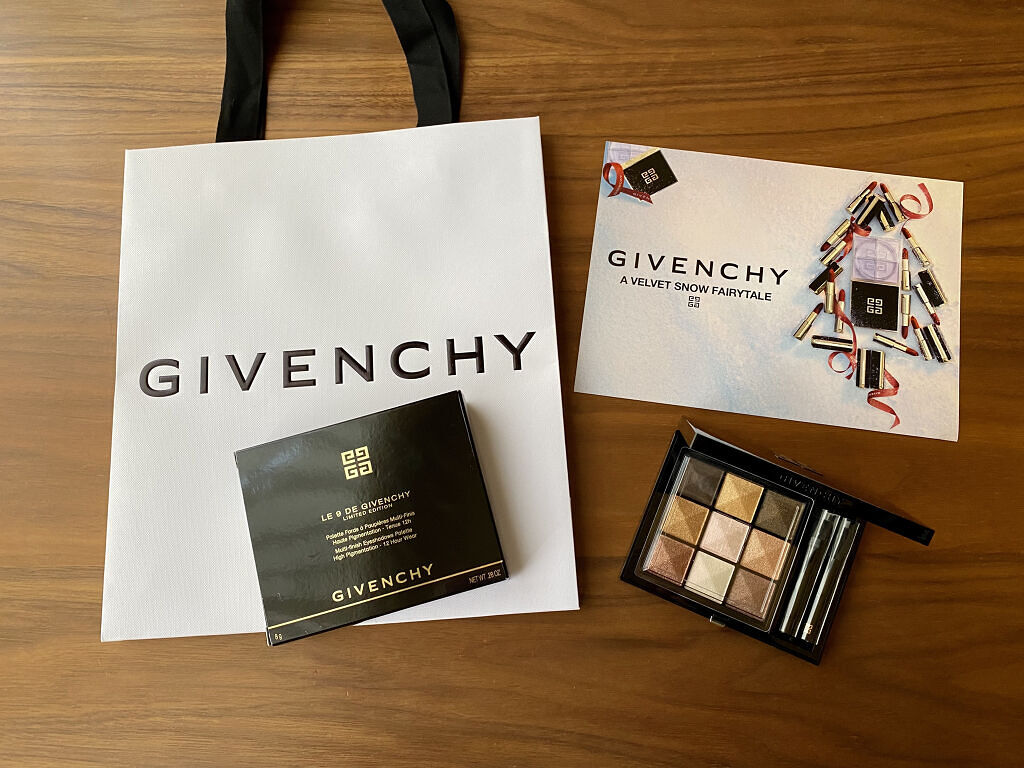 ル・ヌフ・ジバンシイ No.07(限定色)/GIVENCHY/アイシャドウパレットを使ったクチコミ（1枚目）