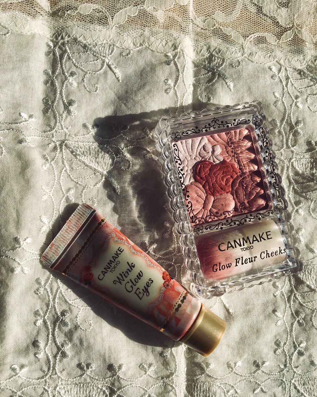 グロウフルールチークス/キャンメイク/パウダーチークを使ったクチコミ（1枚目）