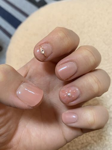セミキュアジェルネイル ハンド Ohoraの口コミ Ohoraアレンジばかりの投稿です ぷっく By たなも 乾燥肌 代後半 Lips