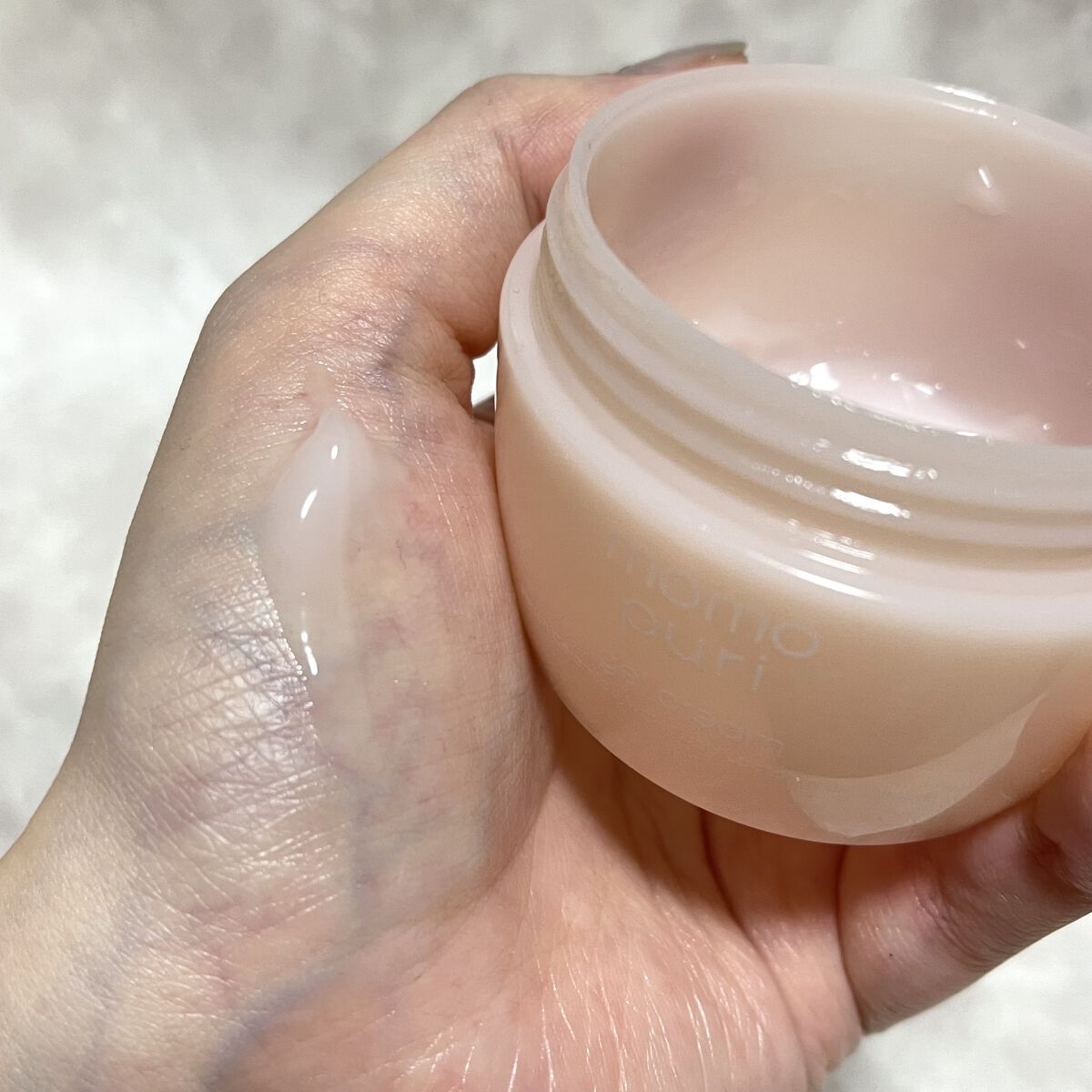 潤いジェルクリーム/ももぷり/オールインワン化粧品を使ったクチコミ（3枚目）