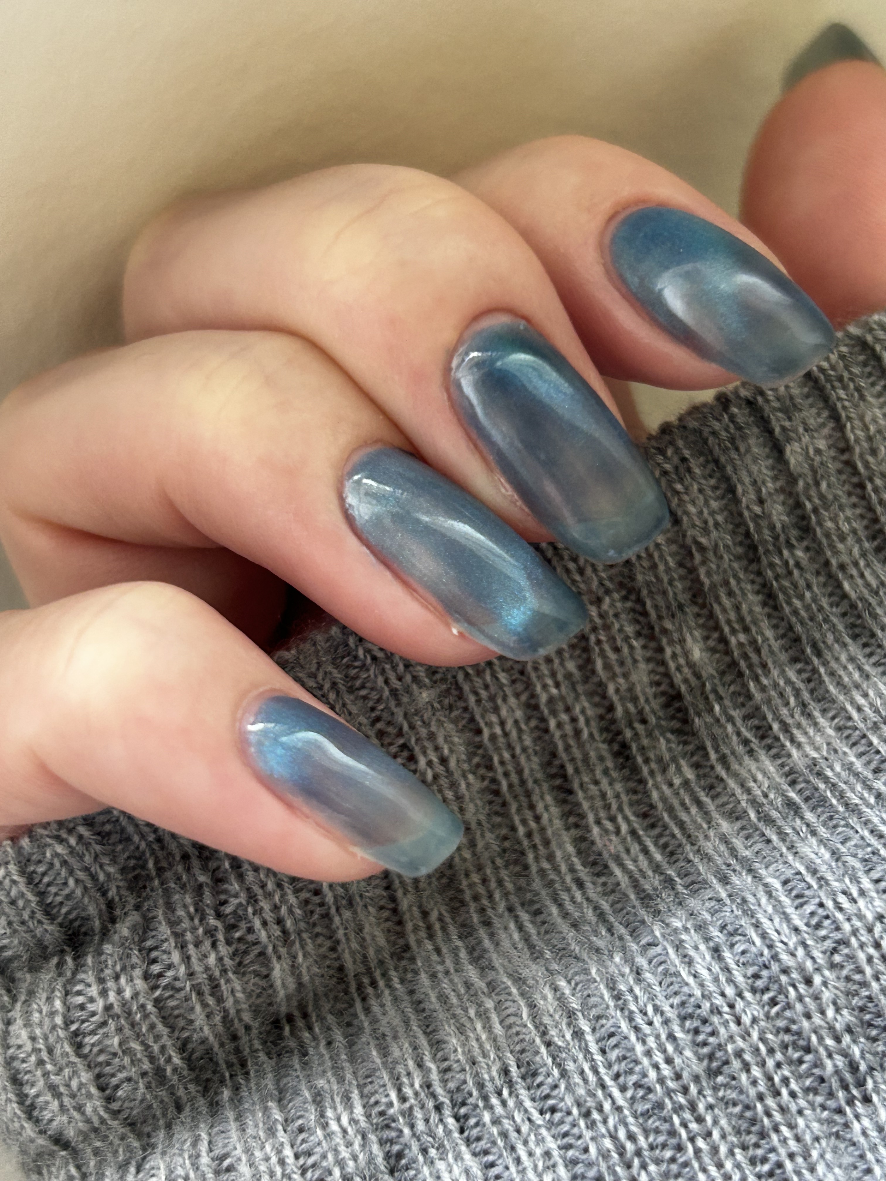 GELiSM (ジェリズム) M12 night aurora/D-UP/ジェルネイルを使ったクチコミ（2枚目）