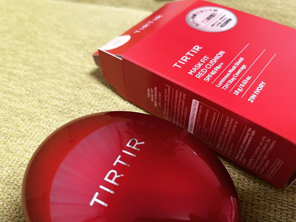 マスクフィットクッション/TIRTIR(ティルティル)/クッションファンデーションを使ったクチコミ（3枚目）