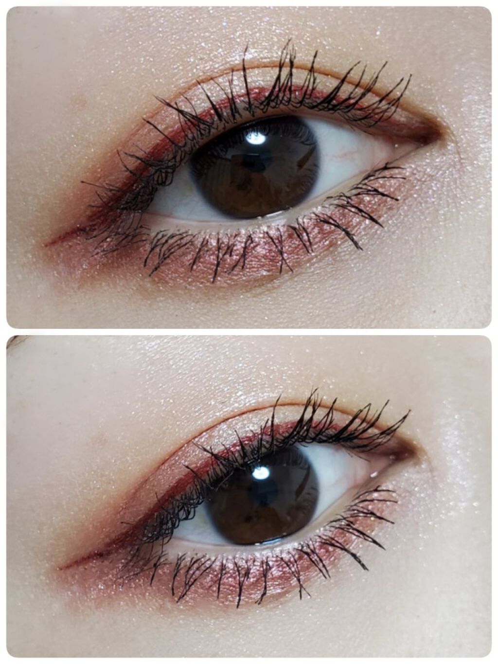 プリズムインアイズ PK002 ロマンティックスターライト/ETUDE/単色アイシャドウを使ったクチコミ（2枚目）