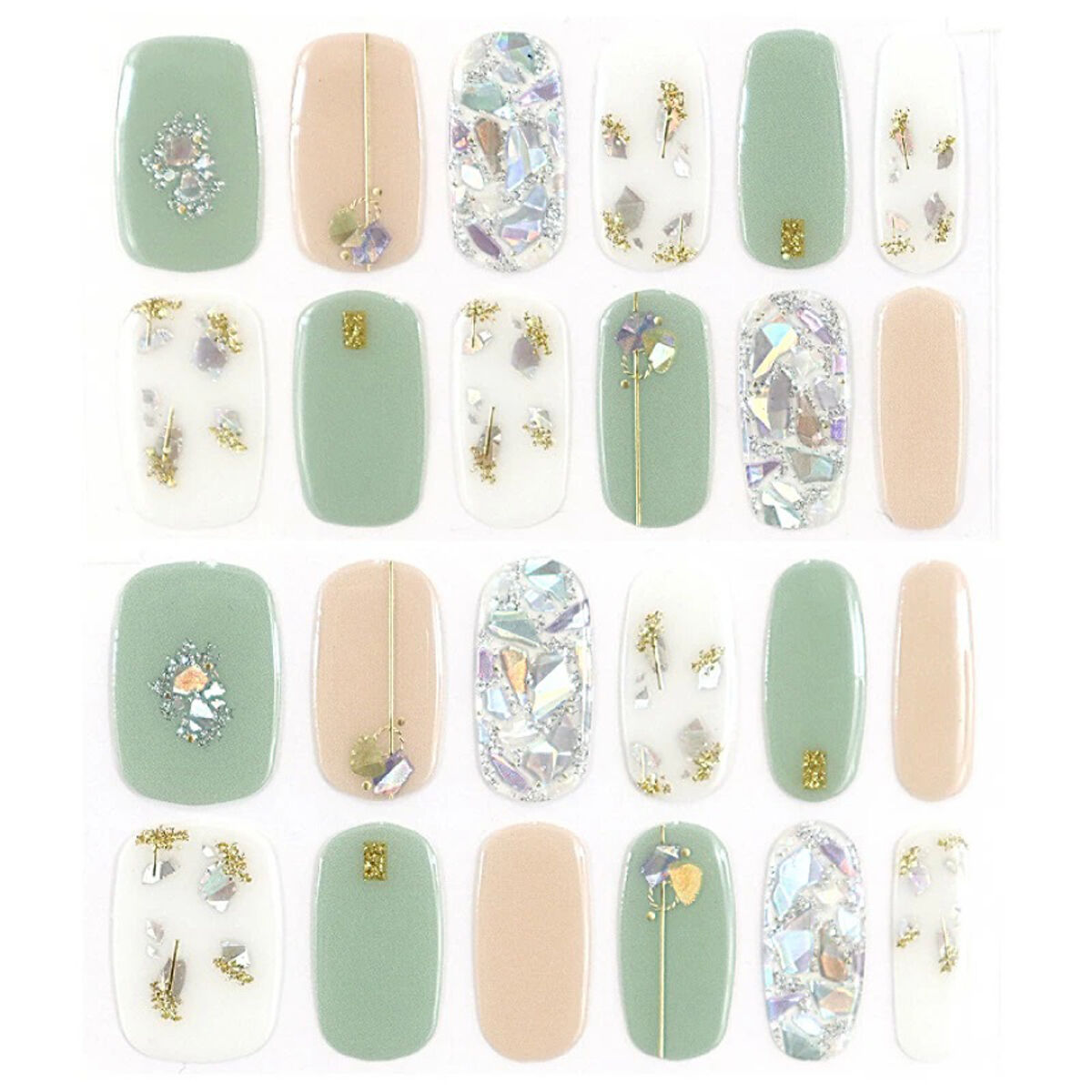 セミキュアジェルネイルシール ハンド用 04 ジャンヌオルレアン