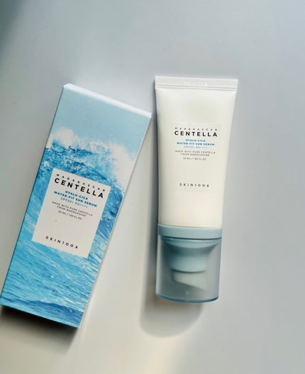 ヒアルーシカ ウォーターフィット サンセラム/SKIN1004/日焼け止めローションを使ったクチコミ(1枚目)