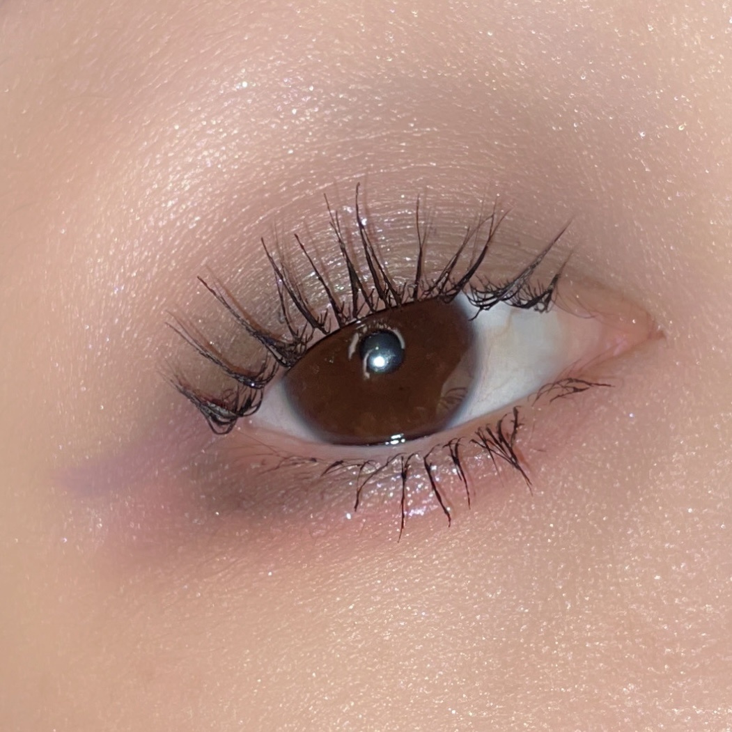 ソフトブラーリングアイパレット 16.ブラックハッシュブラーリング　/wakemake/アイシャドウパレットを使ったクチコミ（2枚目）