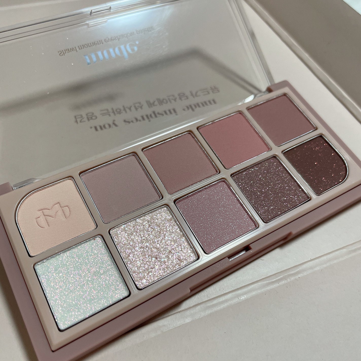 MDショールモーメント アイシャドウパレット/mude/アイシャドウパレットを使ったクチコミ(2枚目)