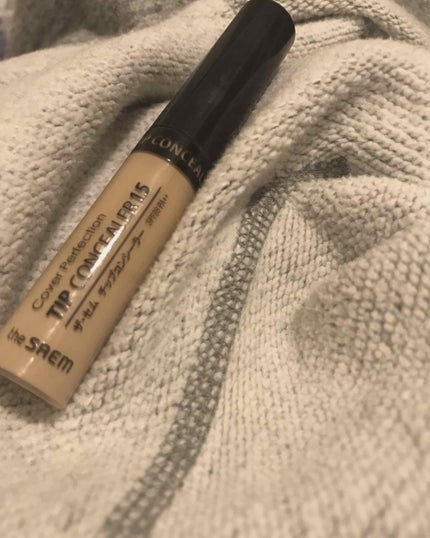 カバーパーフェクション チップコンシーラー/the SAEM/リキッドコンシーラーを使ったクチコミ(1枚目)