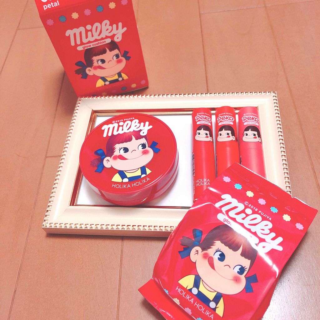 スイートペコエディション ウォータードロップ ティント バーム/HOLIKA HOLIKA/口紅を使ったクチコミ（1枚目）