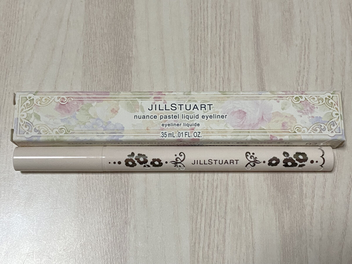 ニュアンスパステル　リキッドアイライナー/JILL STUART/リキッドアイライナーを使ったクチコミ（2枚目）